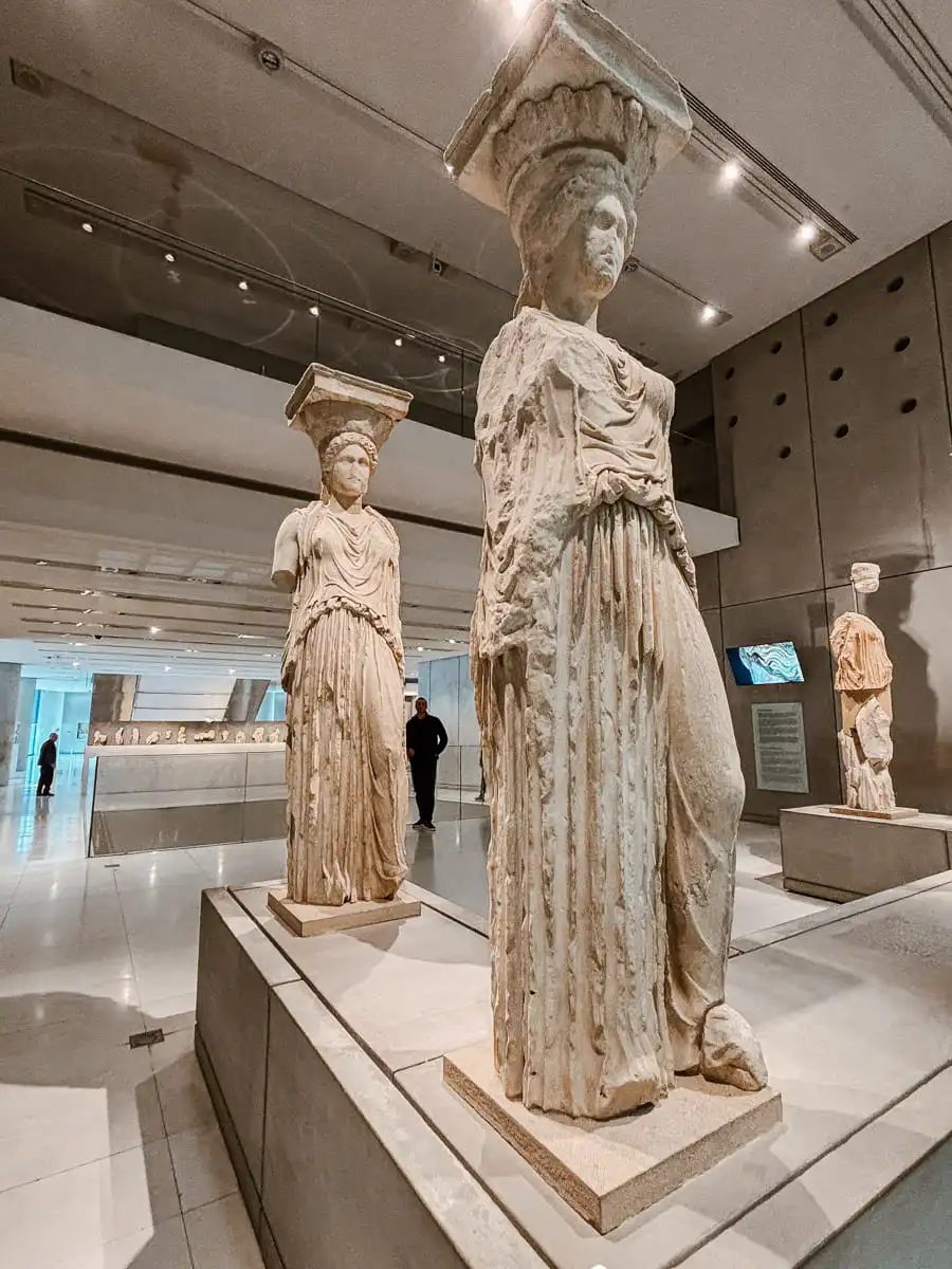 Acropolis Museum statues