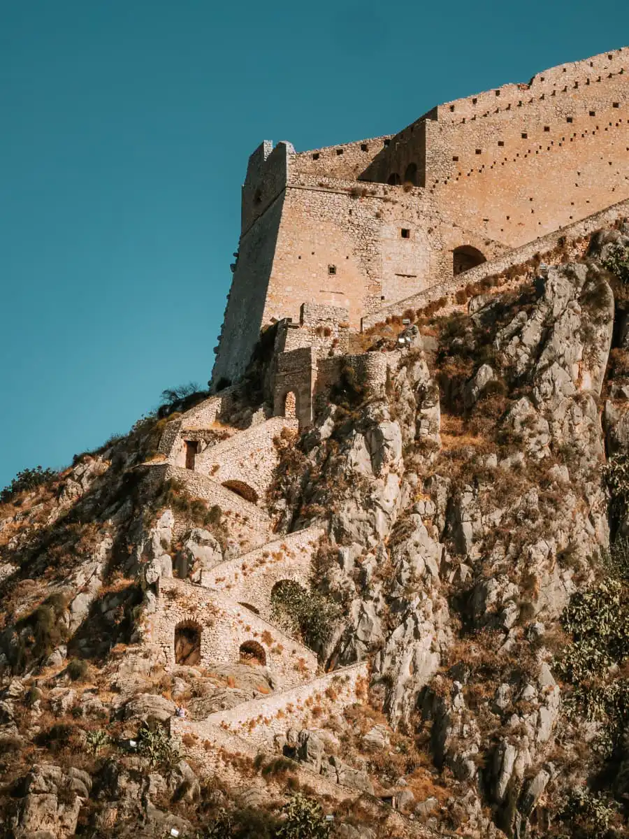 Palamidi fortress in Nafplio, one of the best things to do in Nafplio