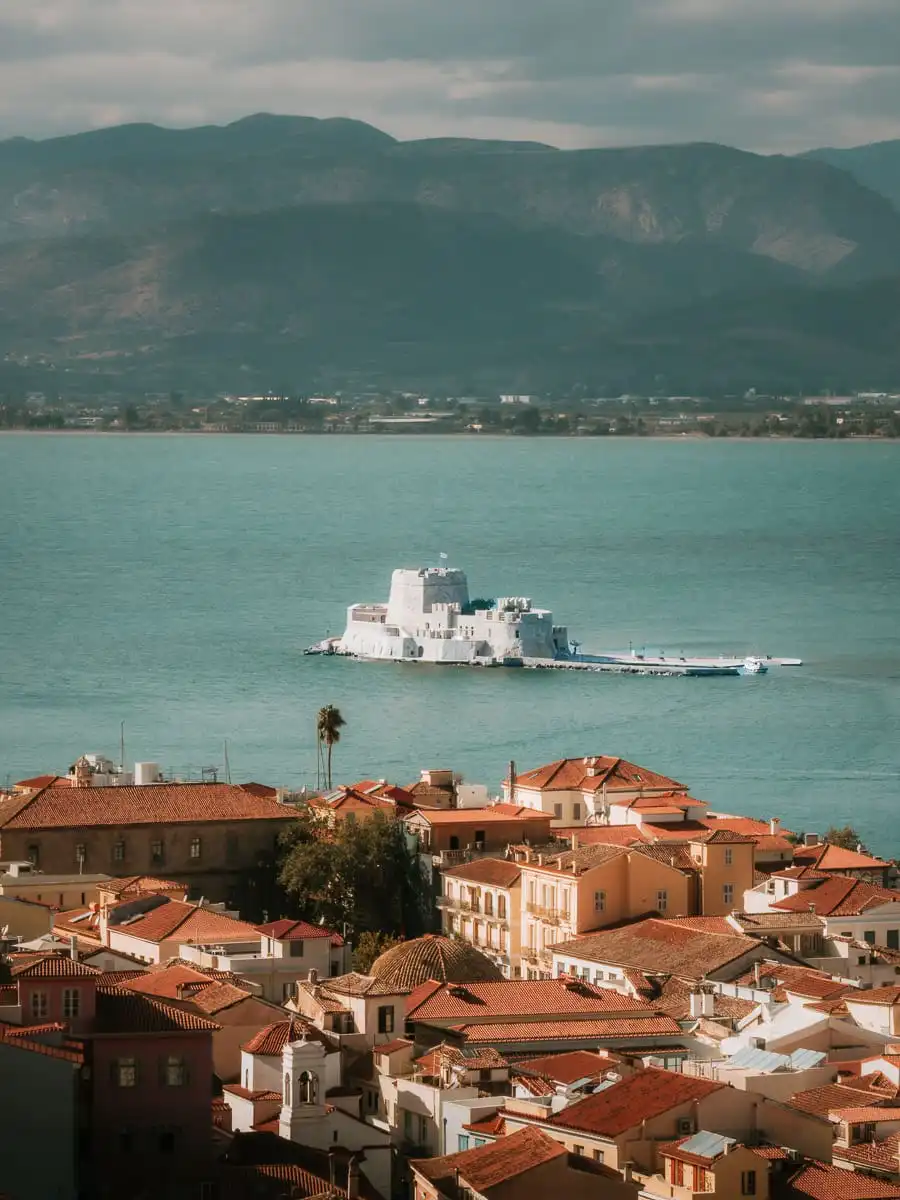 Bourtzi Castle in Nafplio