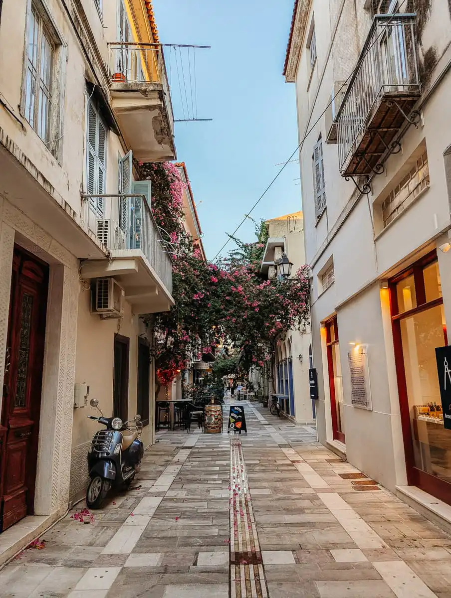 Quiet street in Nafplio