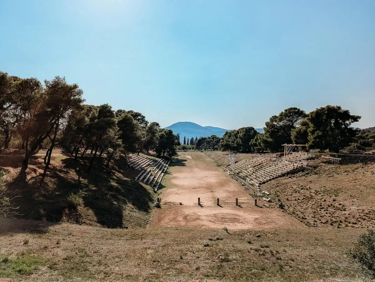 Race track in Epidaurus near Nafplio