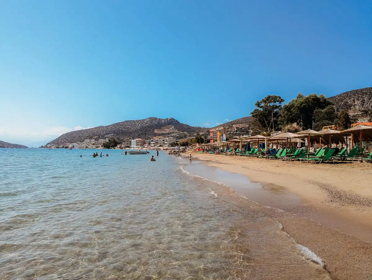 Tolo beach near Nafplio