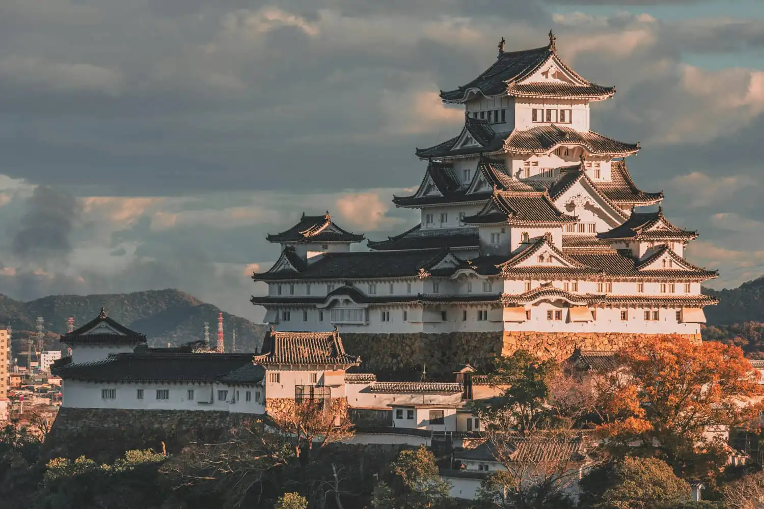 Himeji Castle in Japan, one of the best day trip from Osaka