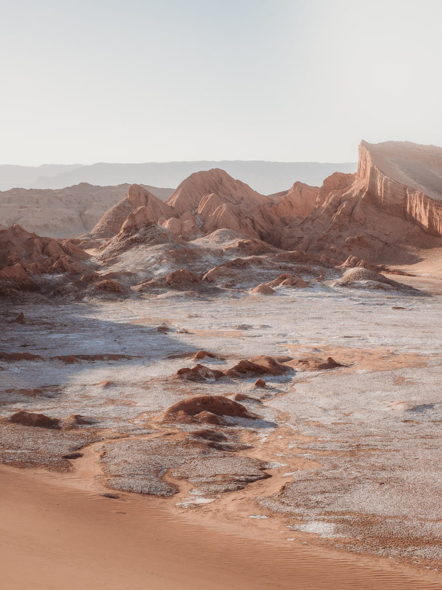 Amphitheatre at valle de la luna
