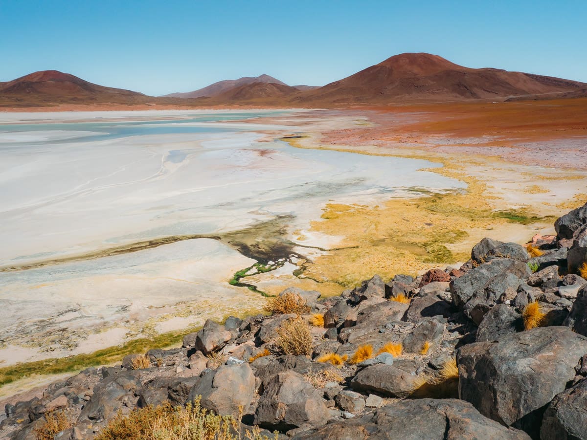 Landscape you'll see while driving south towards piedras rojas