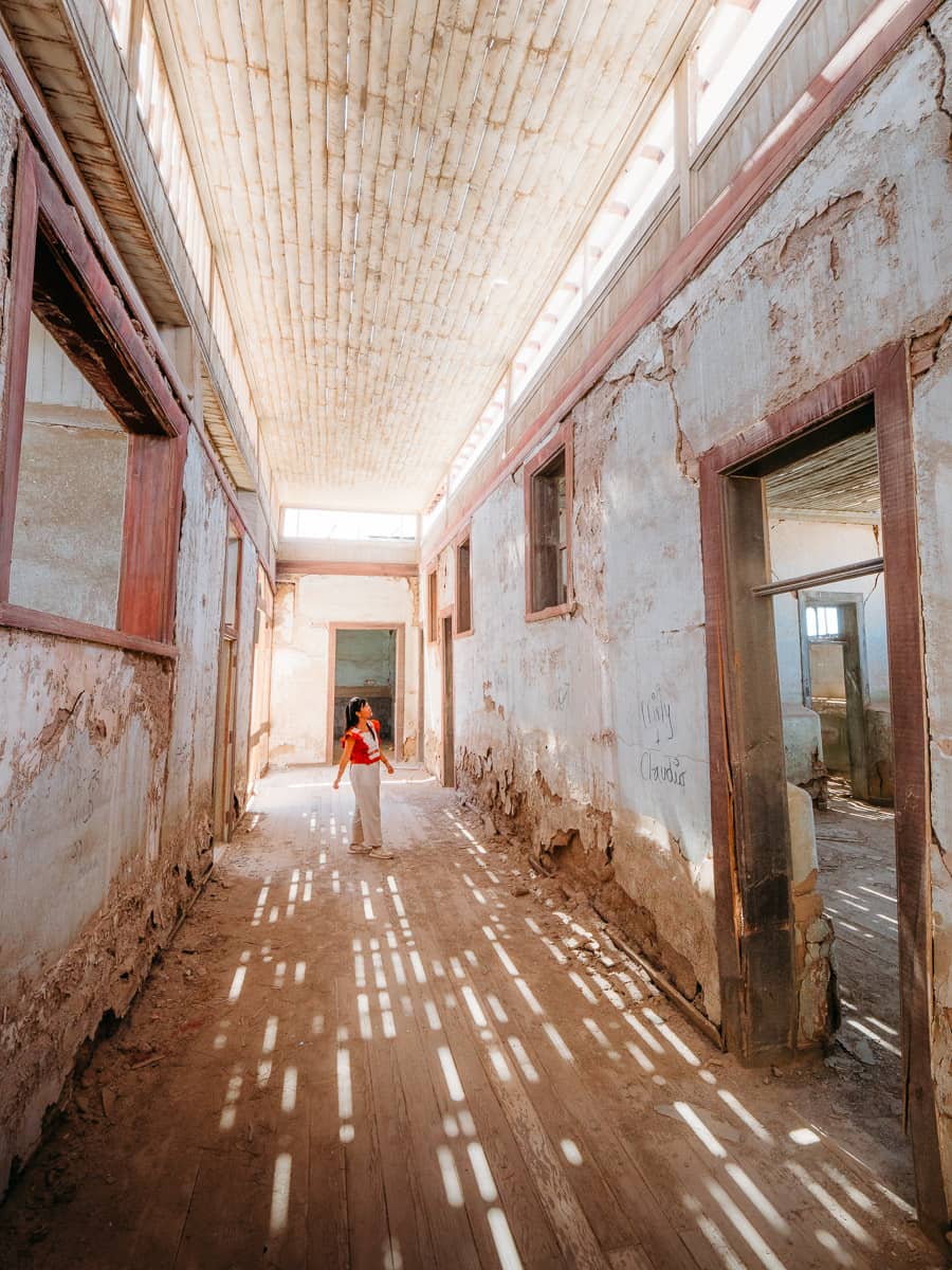 abandoned houses in Chacabuco, one of the best things to do in San Pedro de Atacama