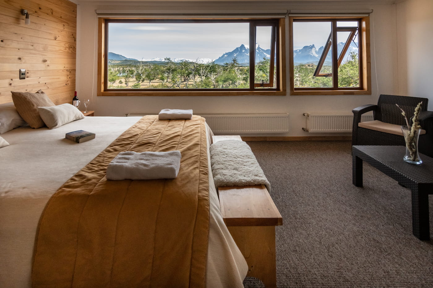 Pampa Lodge bedrooms