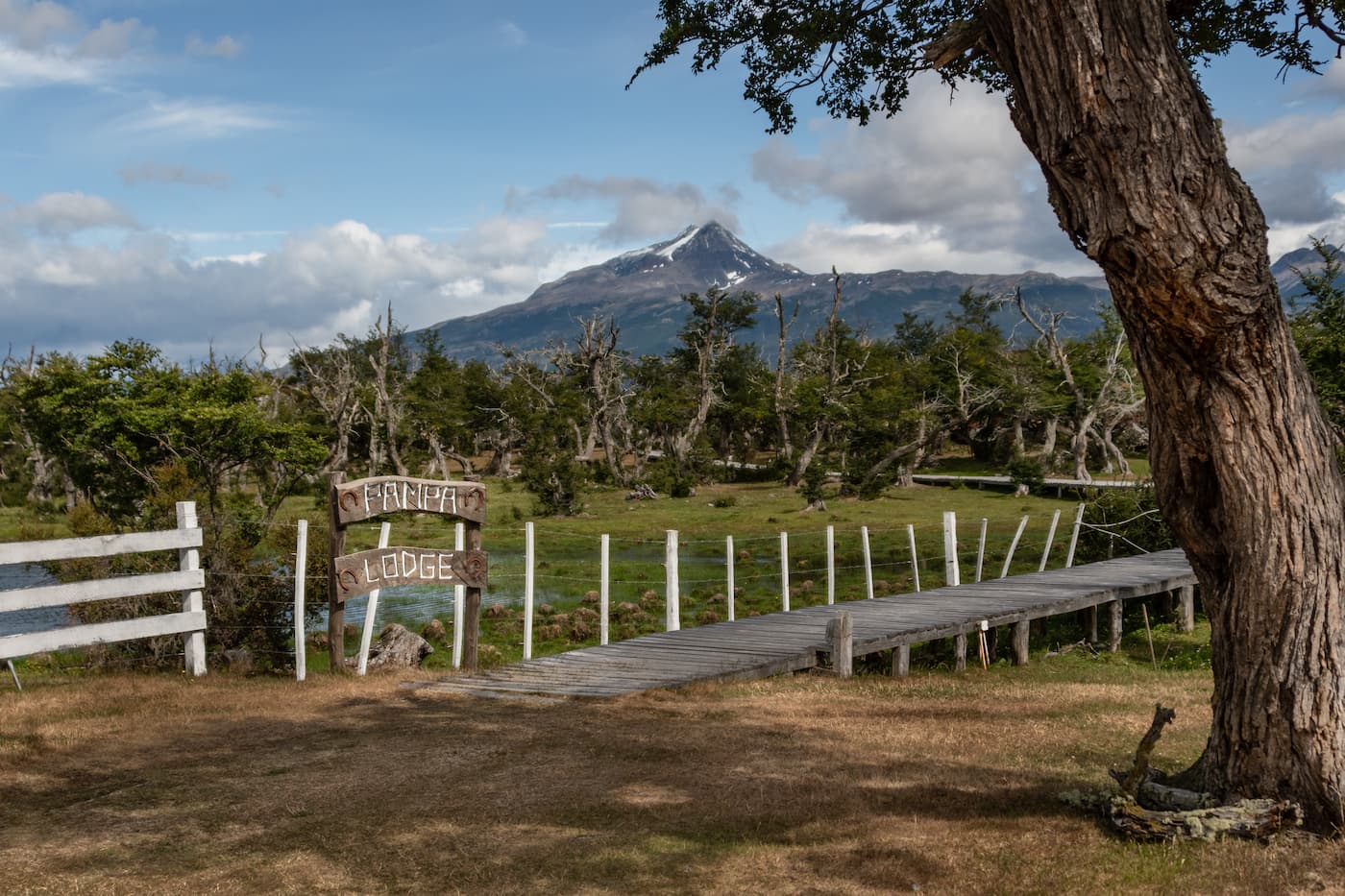 Pampa Lodge estancia site