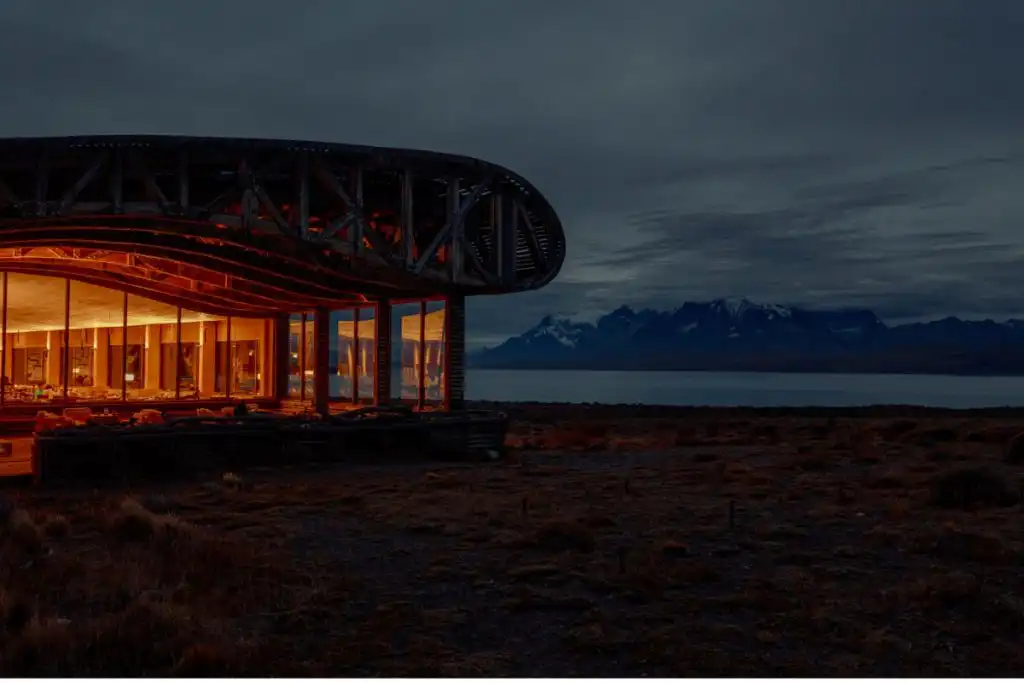 Tierra Patagonia at night