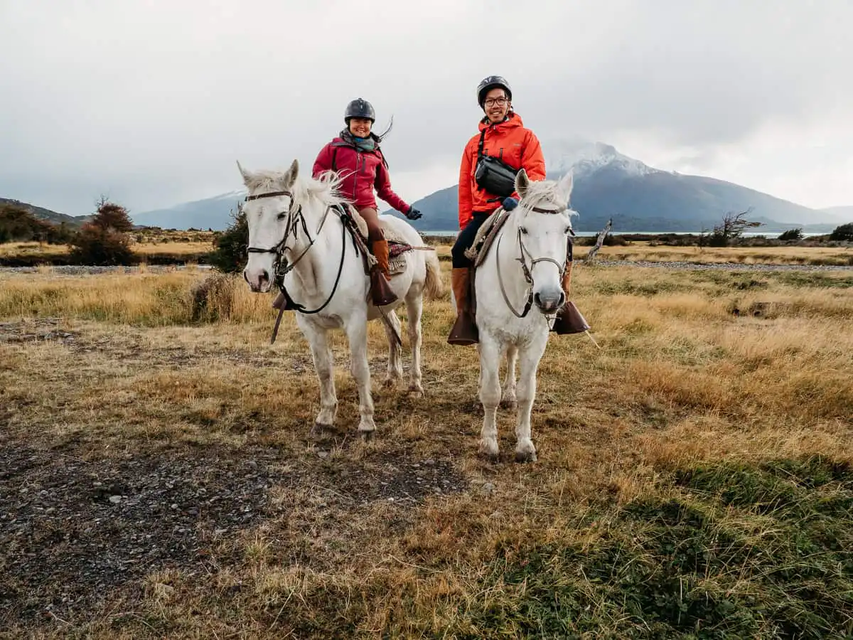 horseback riding in Torres del Paine