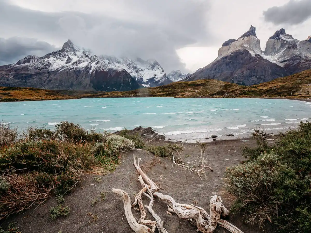 lagoon view along the way to Mirador Cuernos