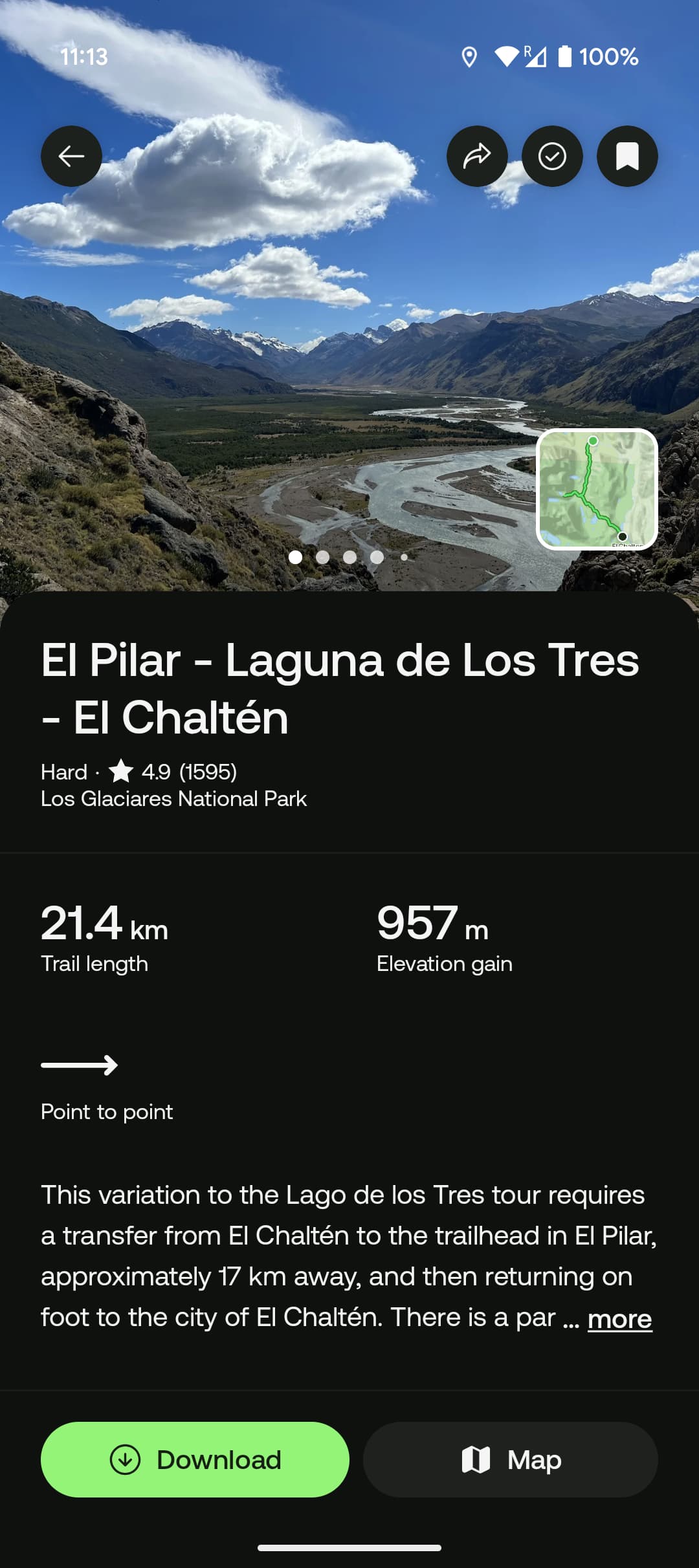 All Trails maps