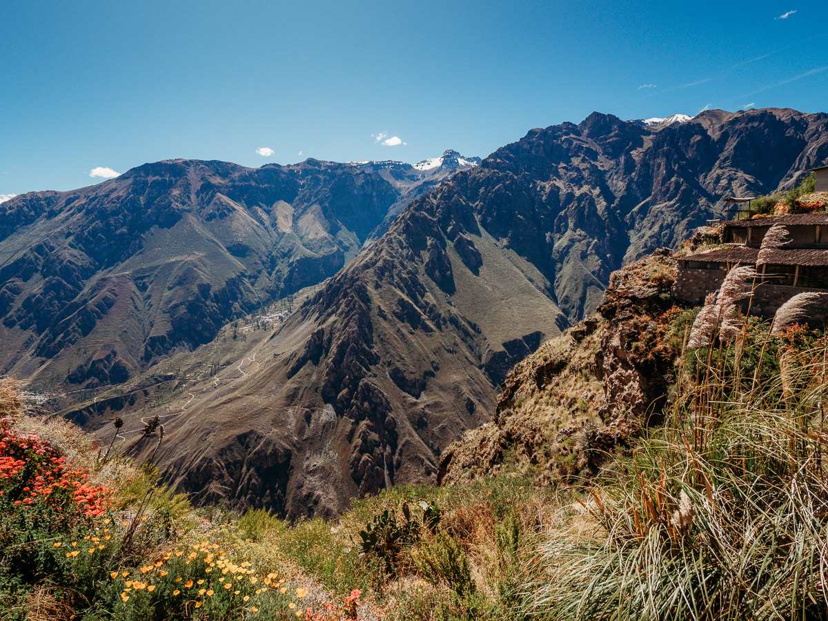 View of La Granja del Colca Lodge