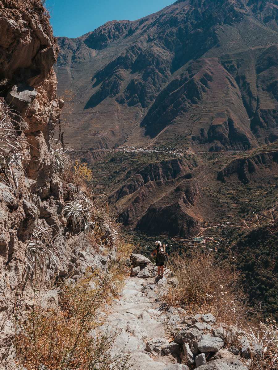 Colca canyon trek third day