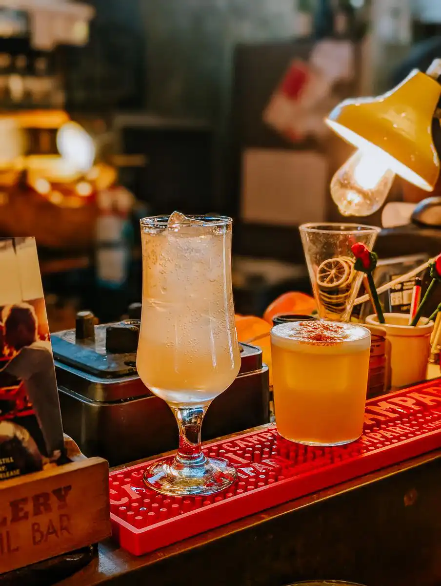 cocktails at knysna gin distillery