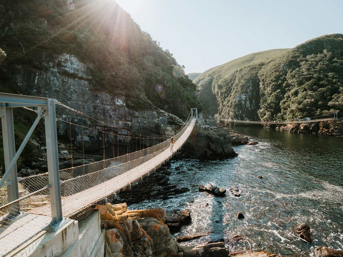 suspension bridges on the garden route