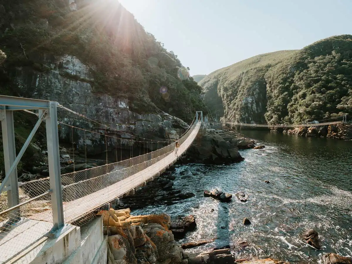 suspension bridges on the garden route