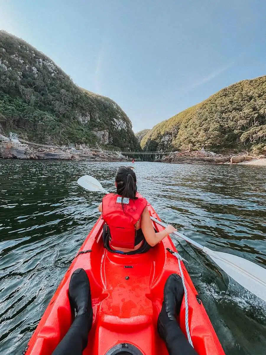 kayak and lilo experience