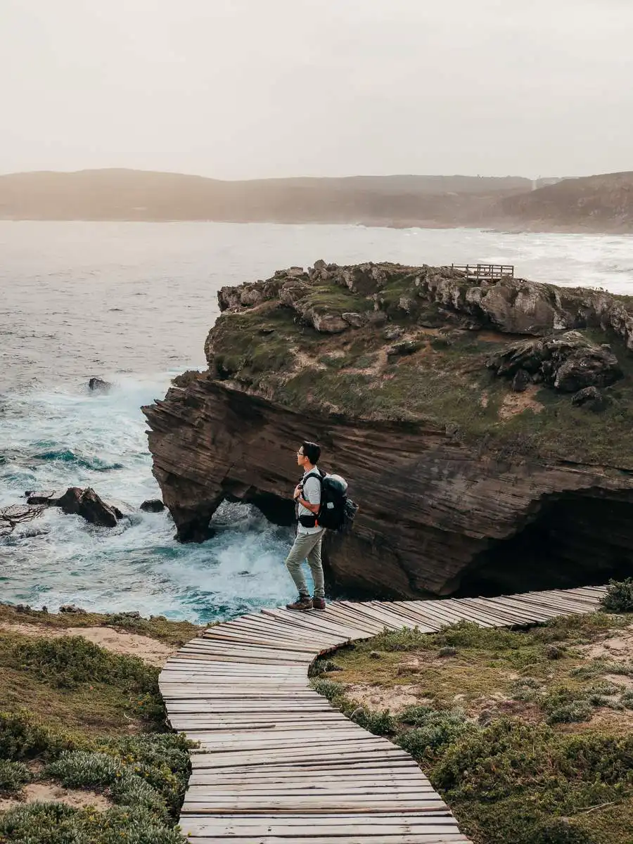 hiking in Robberg Nature Reserve
