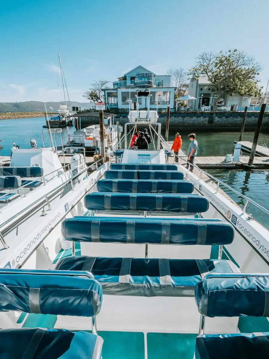 boat with ocean odyssey