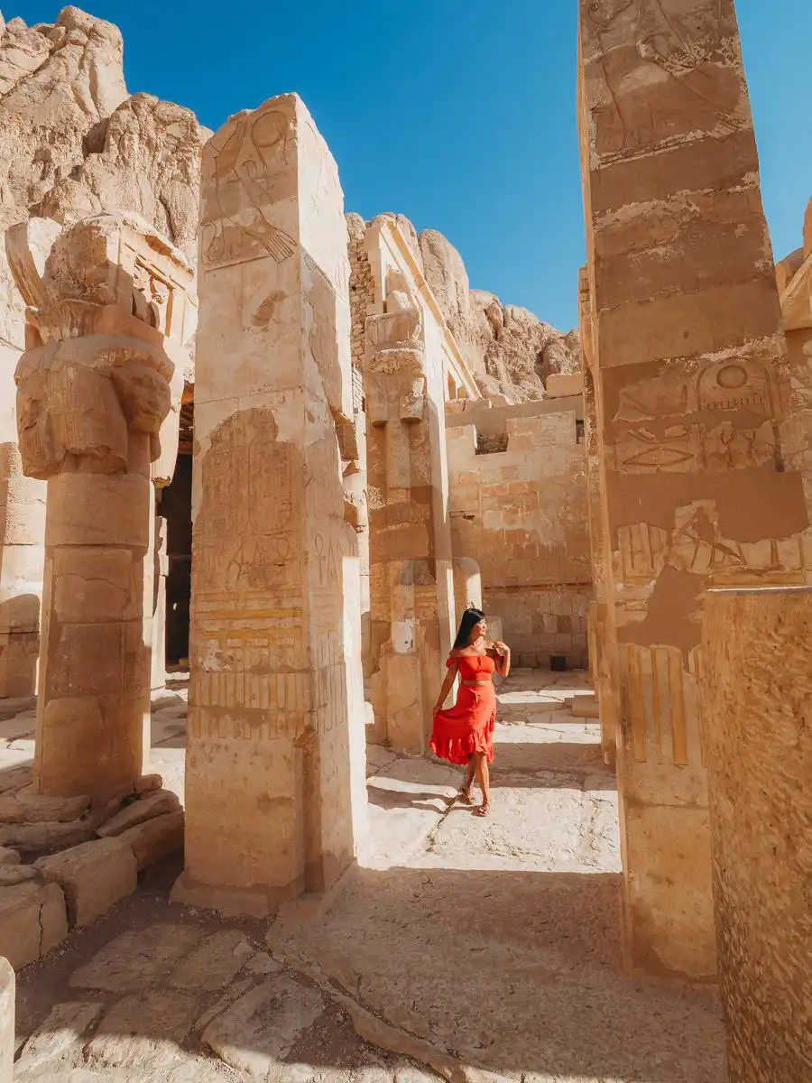 Valley of the kings outside