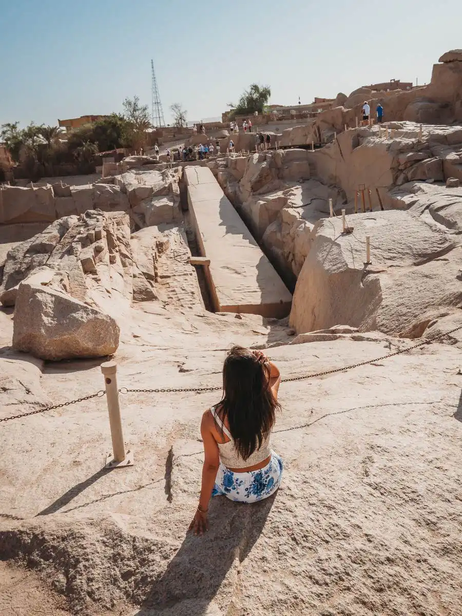 Unfinished Obelysk in Aswan