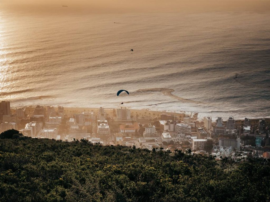 paragliding in cape town