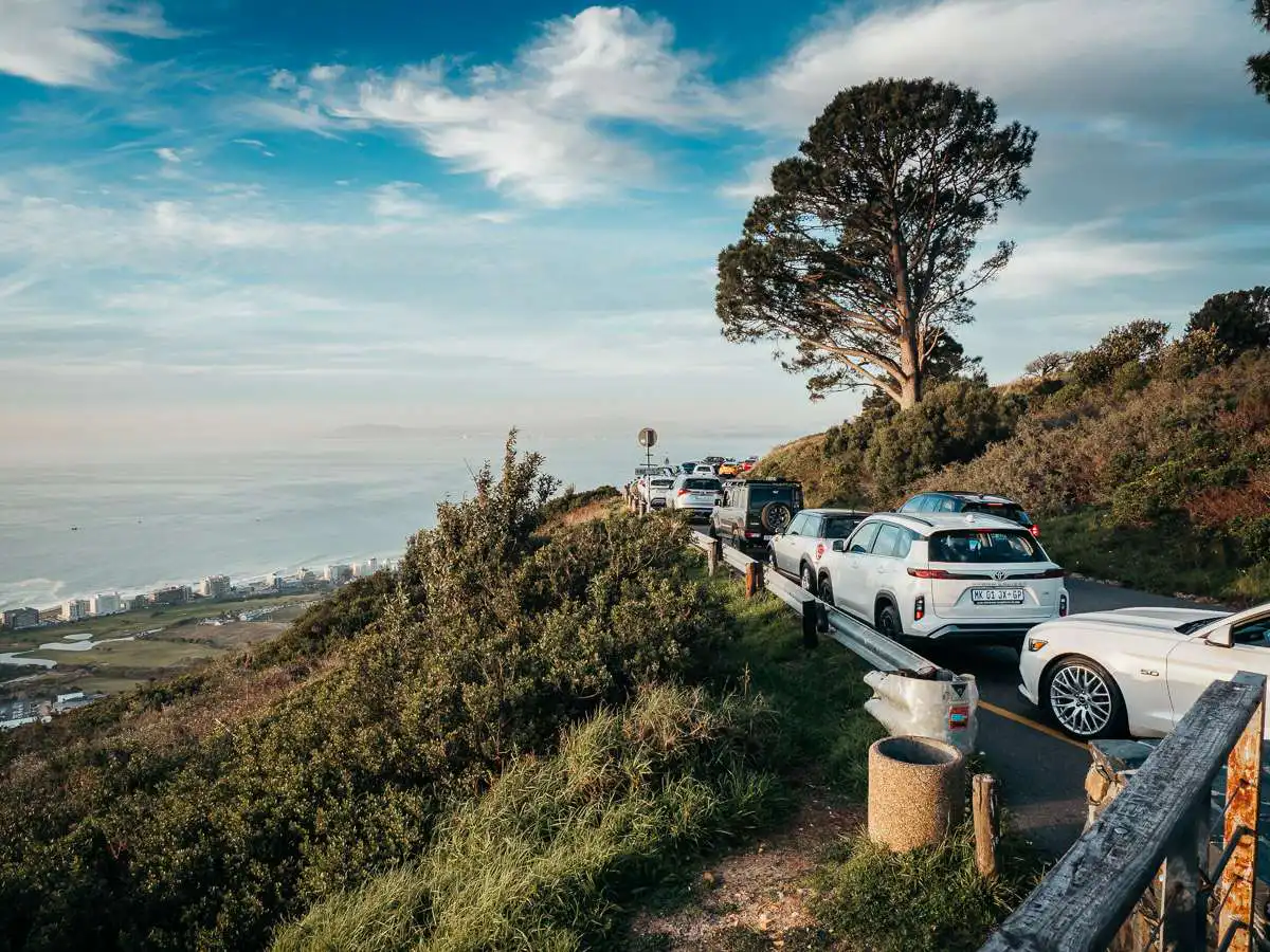parking at Signal Hill
