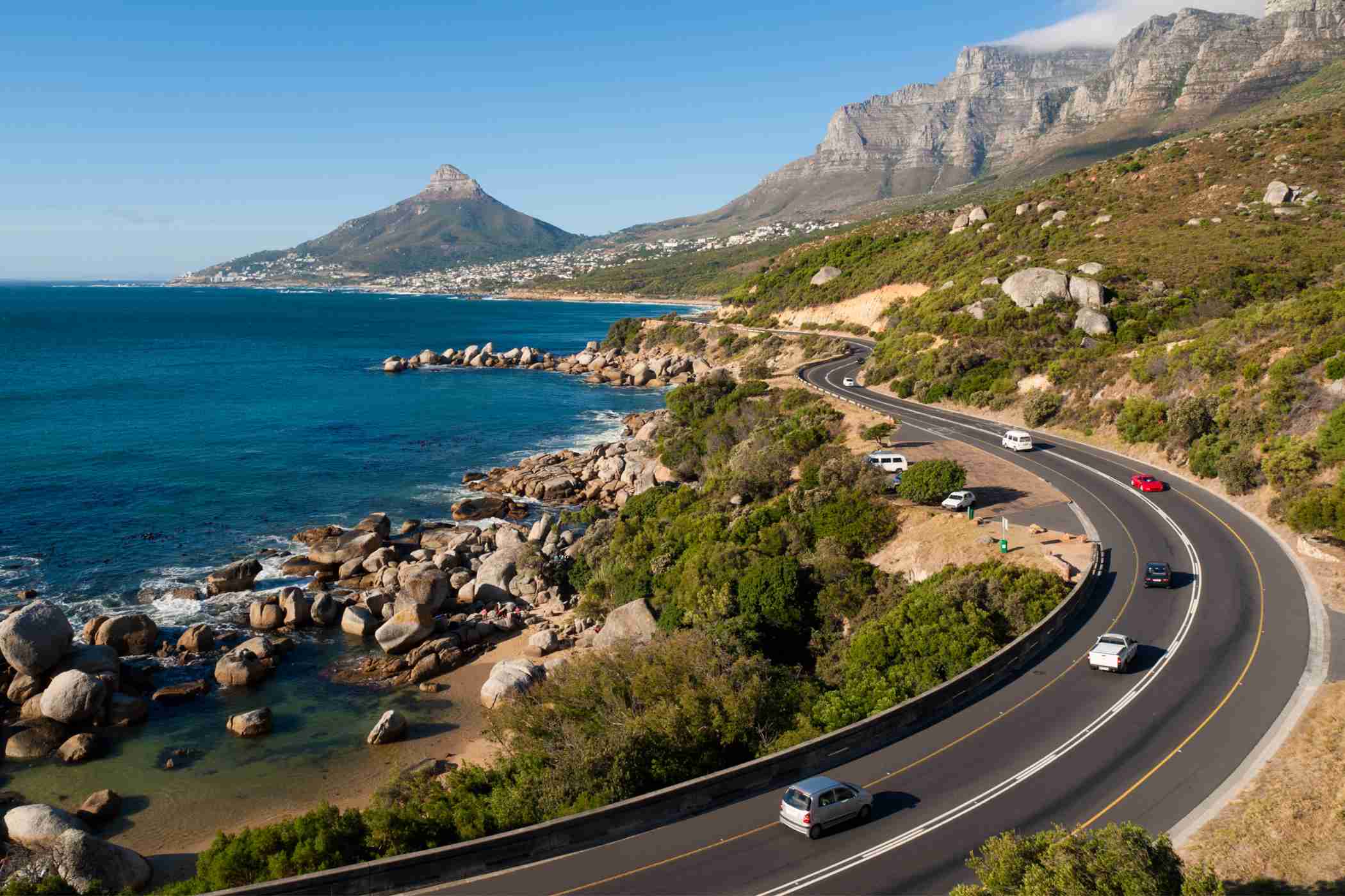 driving around cape town road