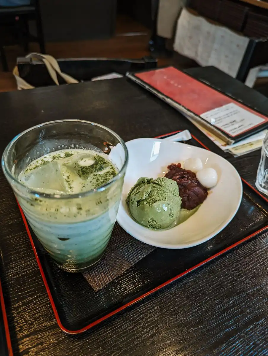 Matcha dessert