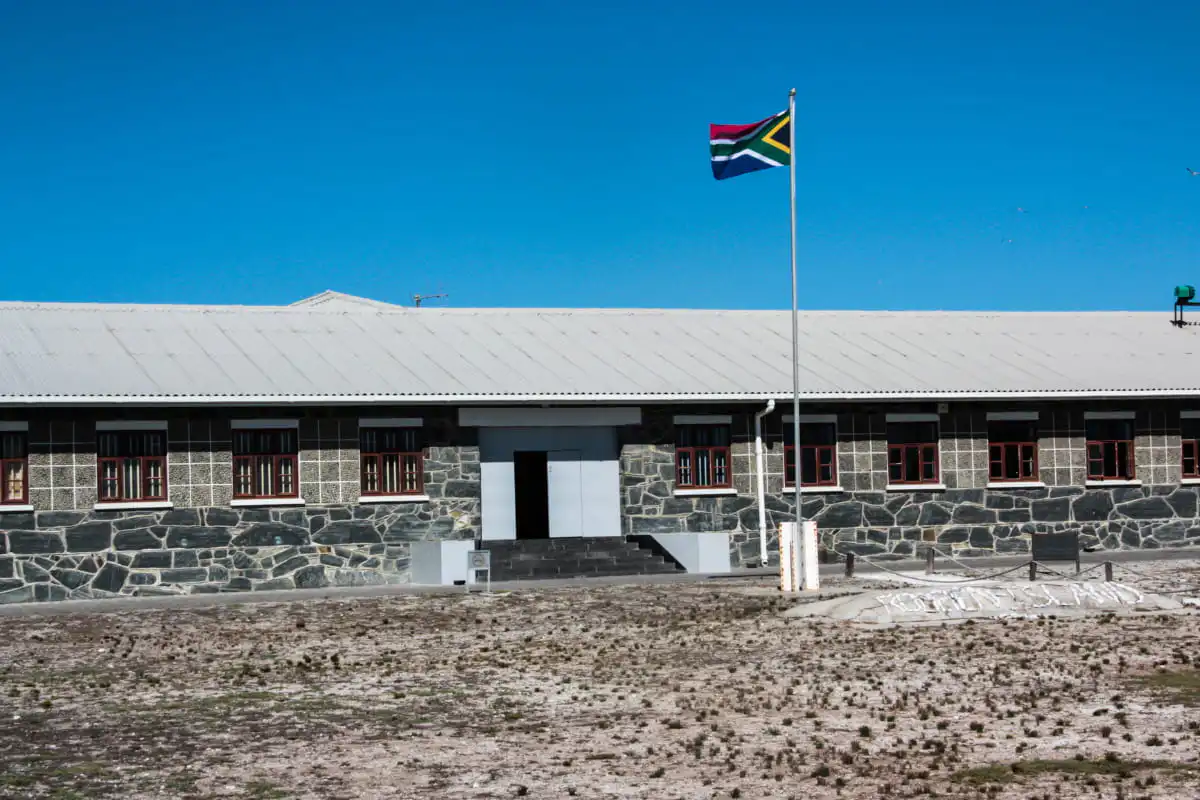 Robben island prison building