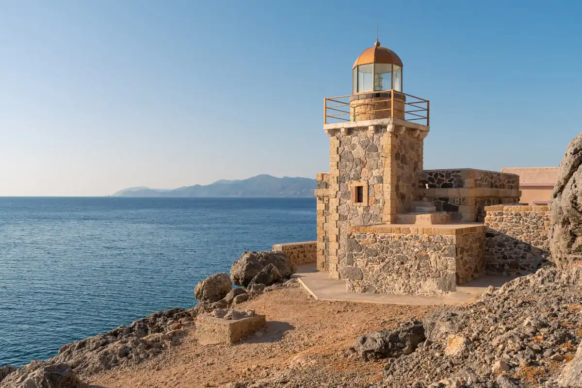 Lighthouse in Monemvasia