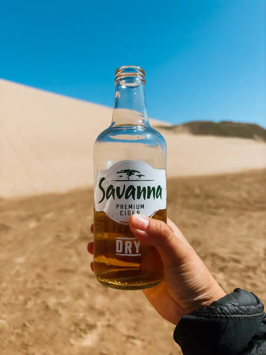 Savannah drink in Sandwich Harbour