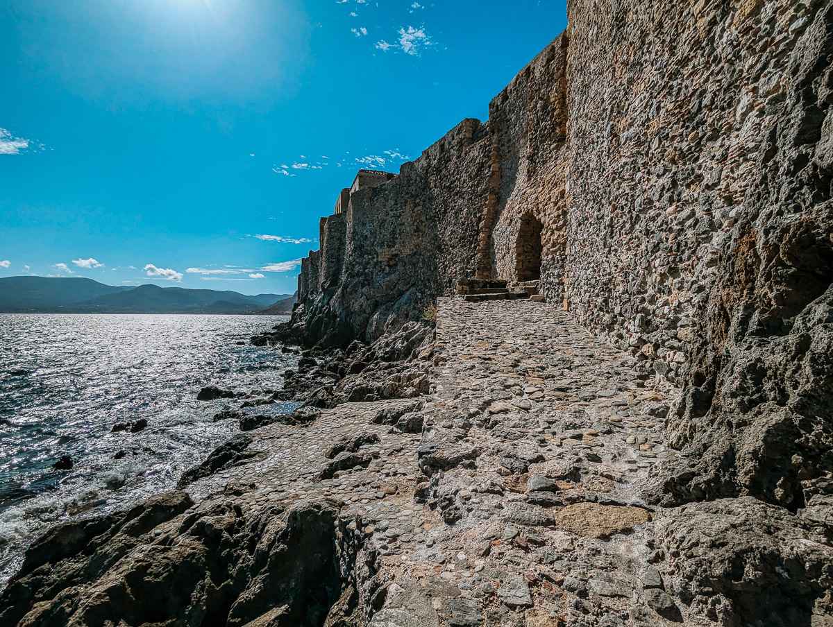 Portello Cove in Monemvasia