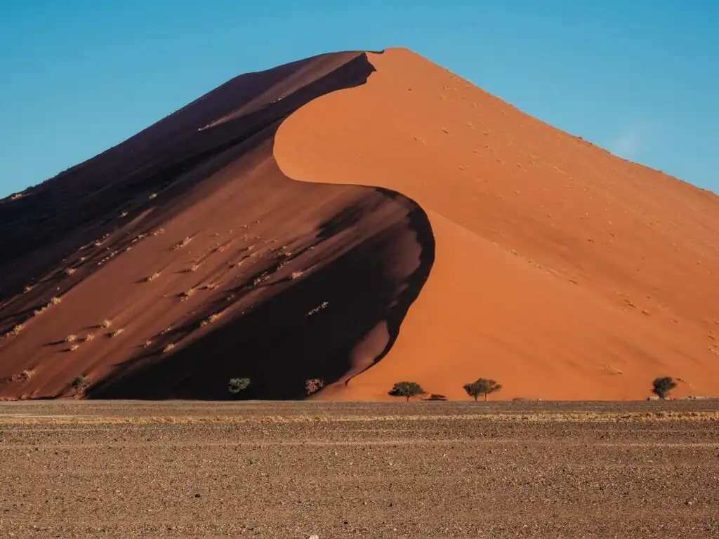 Big sand dune in Sossusvlei