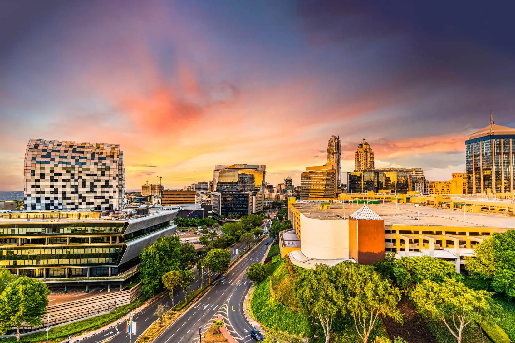 Sandton in Johanesburg