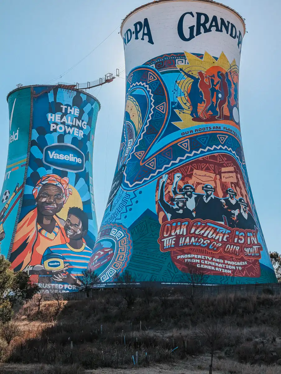 Towers in Johannesburg Soweto Tour