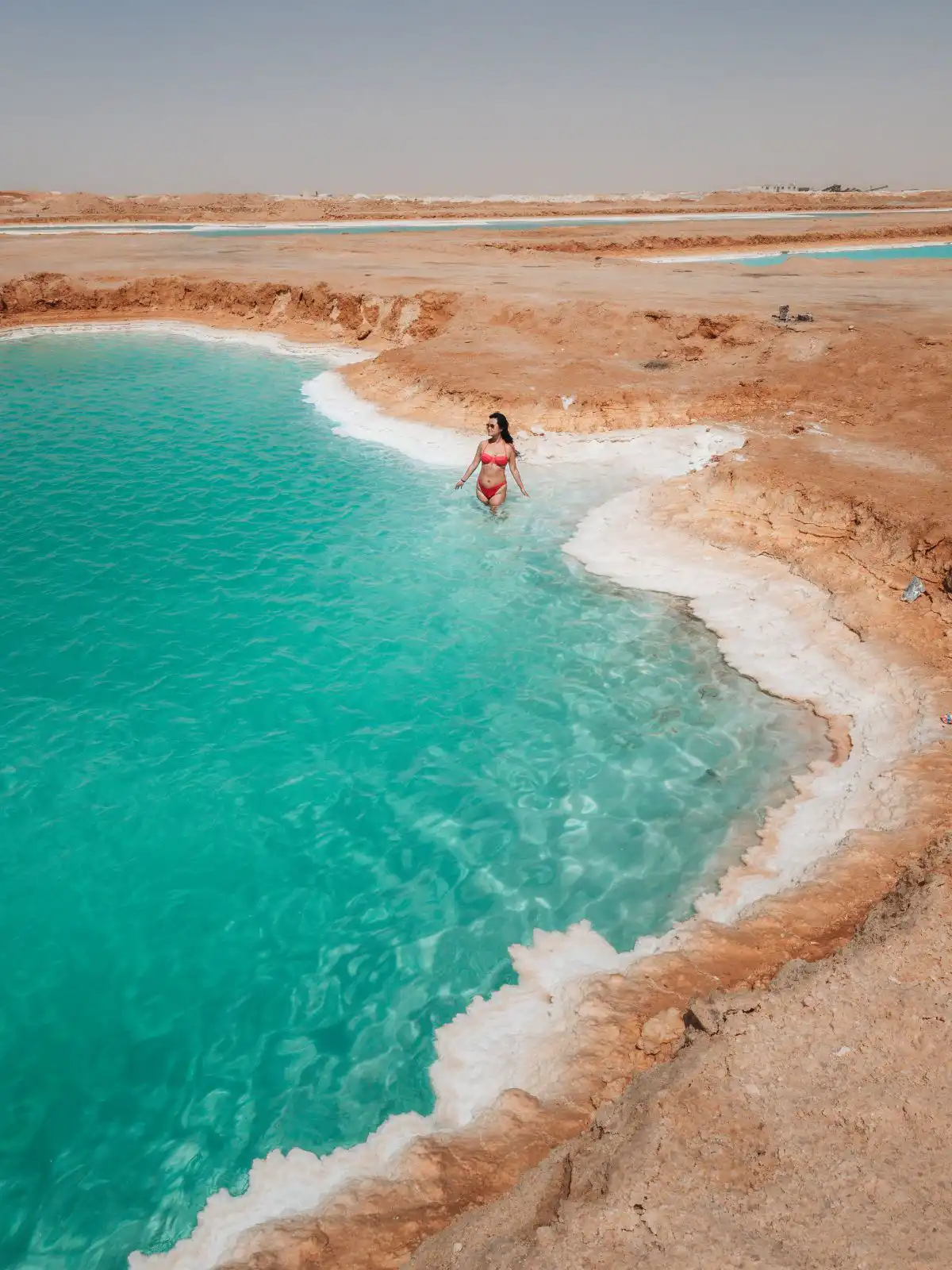 salt pool in Siwa