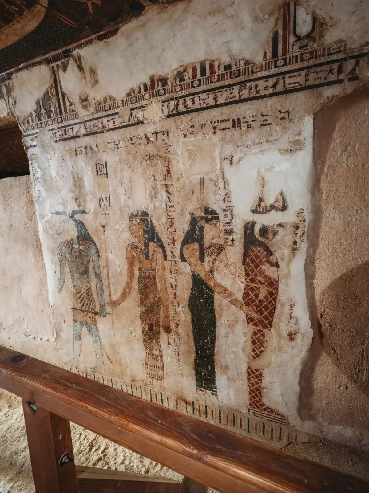 paintings in siwa oasis tomb