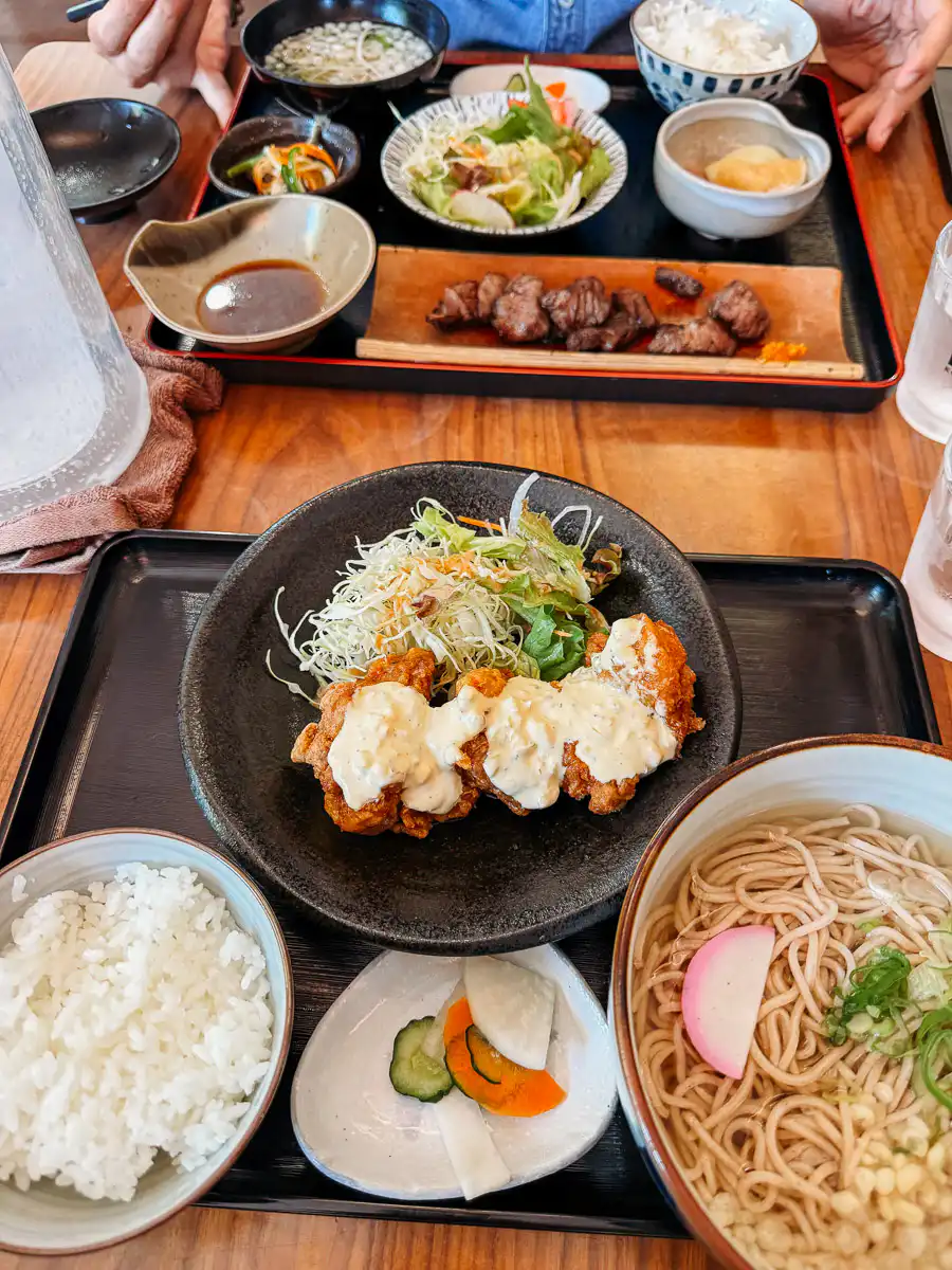 chicken Nanban meal