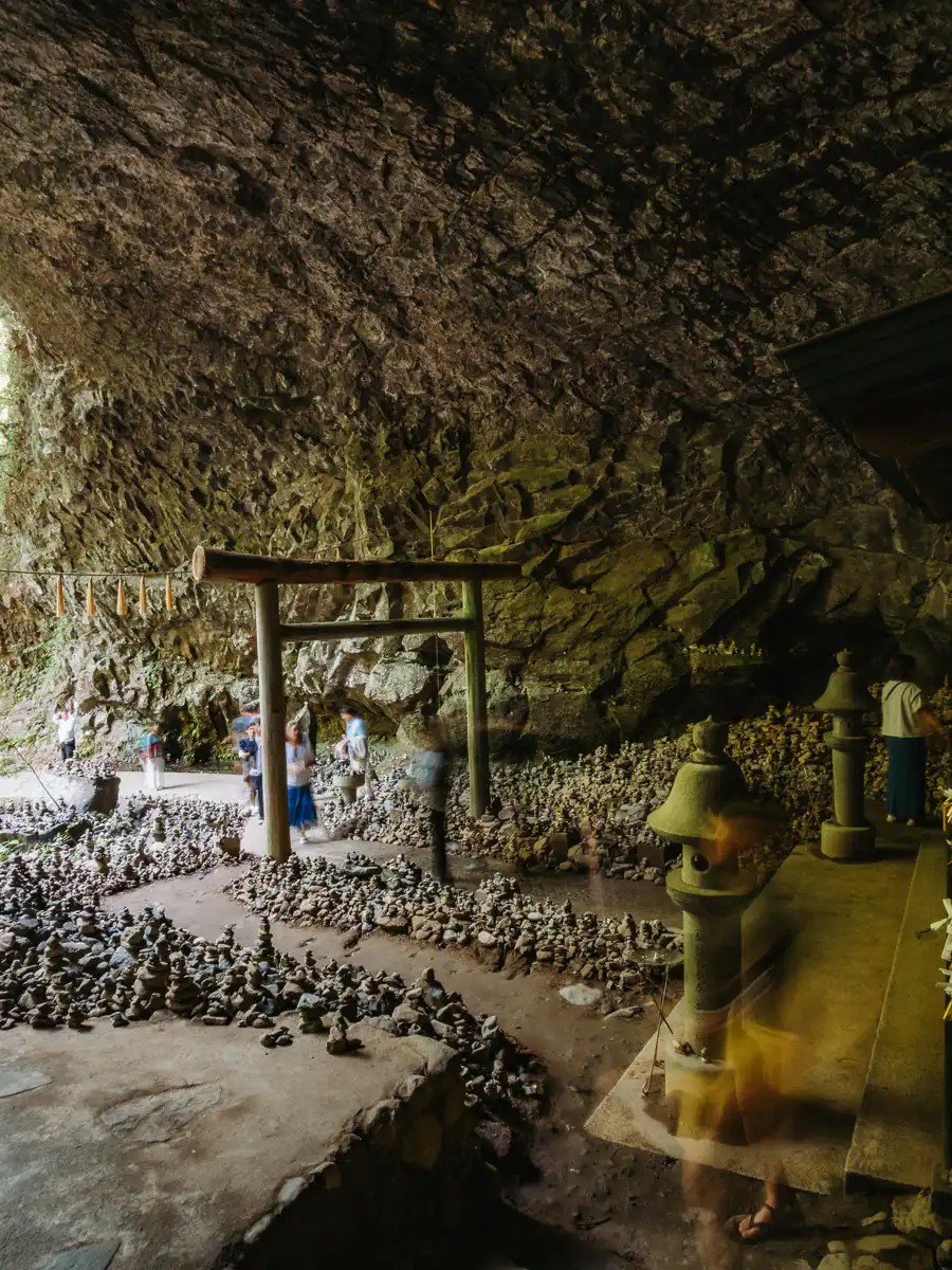 cave shrine near takachiho gorge
