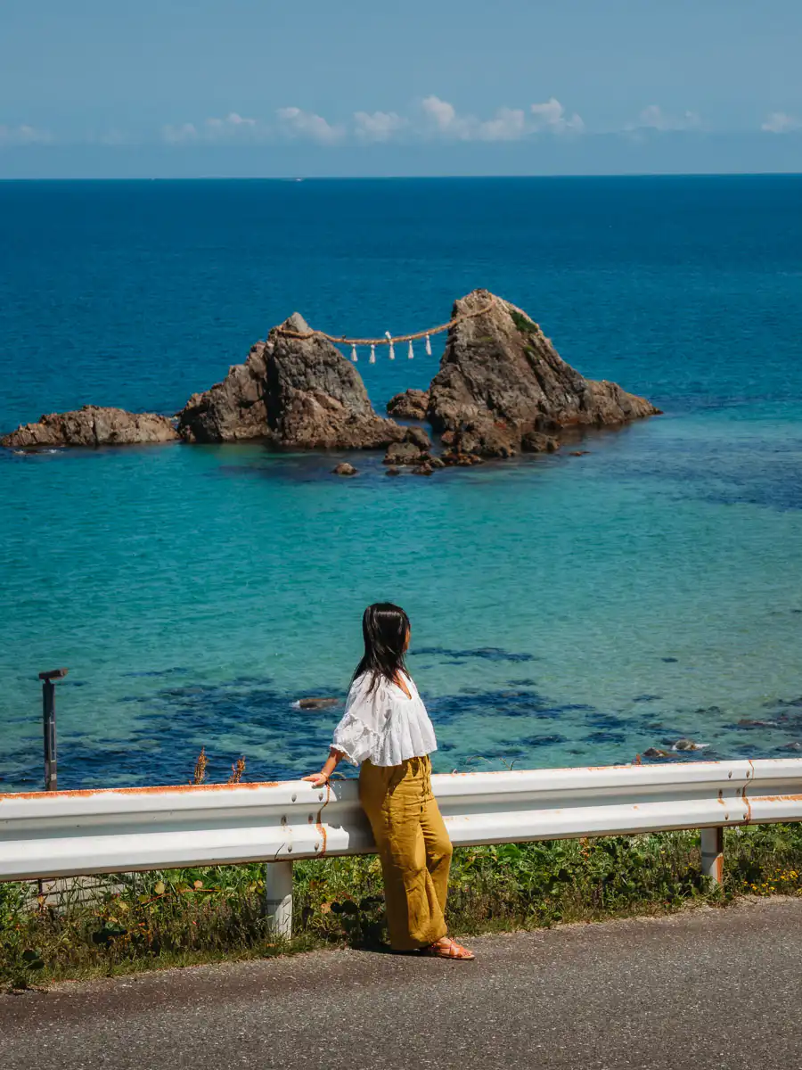 standing on the road near Itoshima