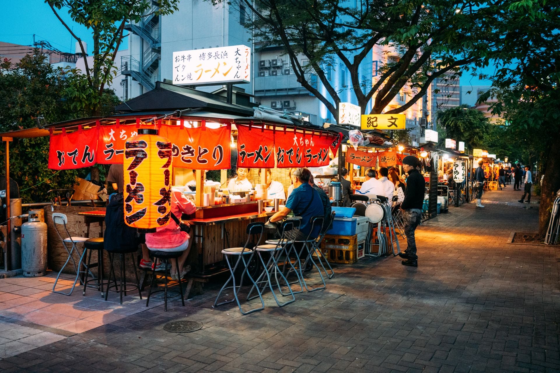 yatai food stalls