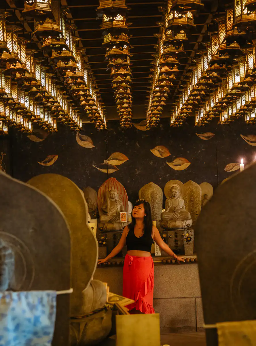 Henjo cave lanterns