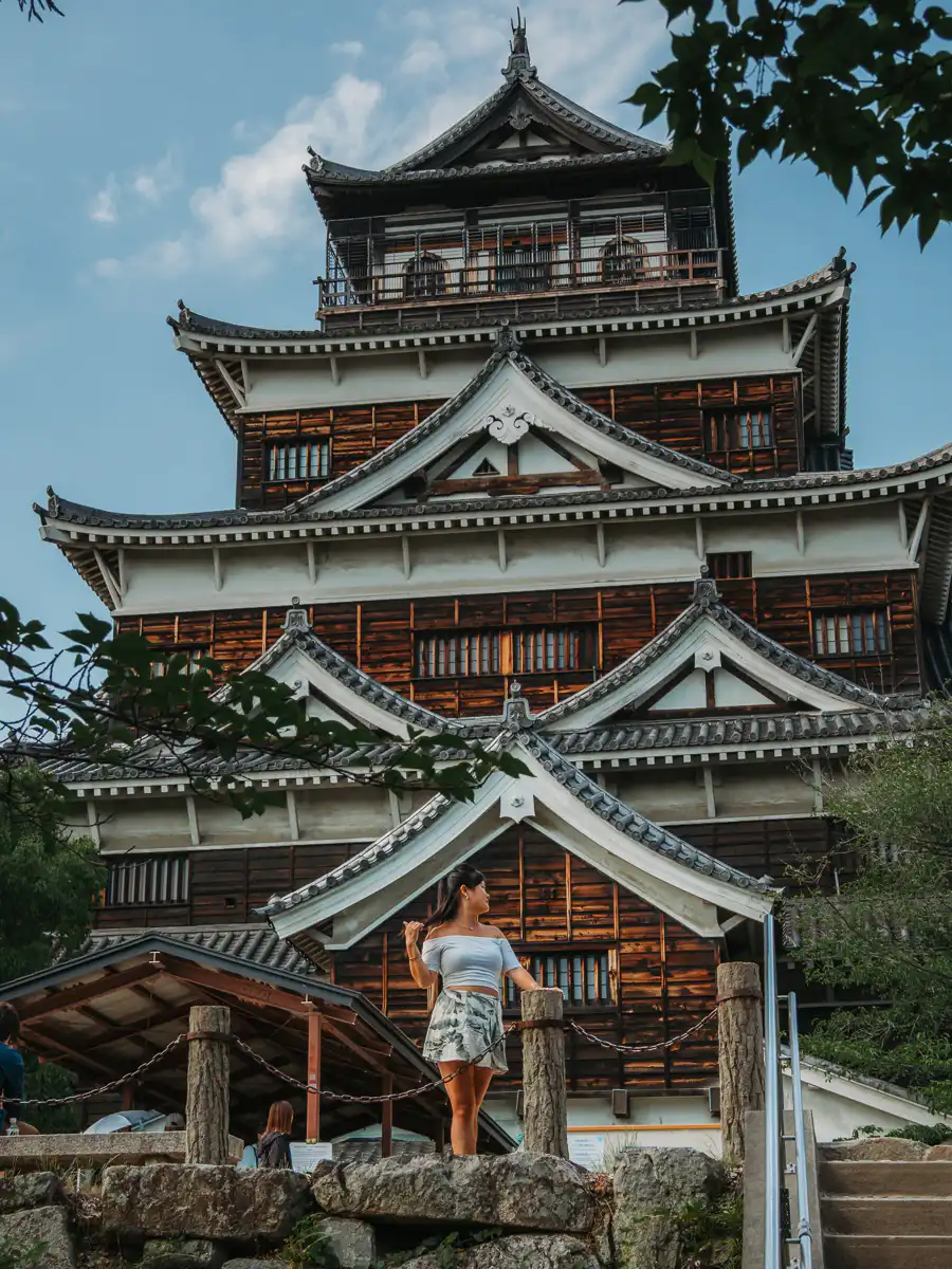 View of hiroshima castle